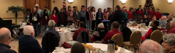 December 12, 2023 – Joel Wilson and Claremont High School Choir