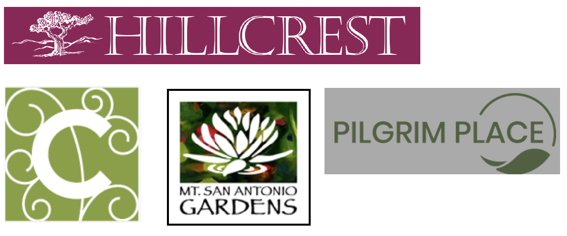 Hillcrest, Claremont Manor, Pilgrim Place, and Mt. San Antonio Gardens Logo